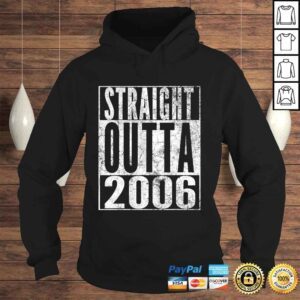 Hoodie Funny Straight Outta 2006 14th Birthday Gift 14 Years Old Boy Girl TShirt