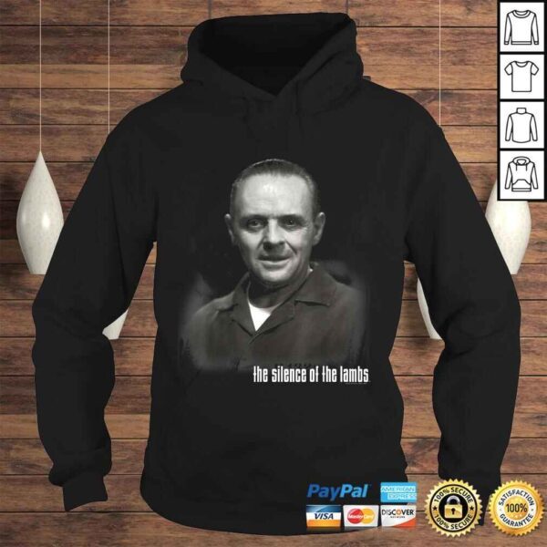 Funny The Silence Of The Lambs Hannibal Lecter PortraiTShirt - Image 4