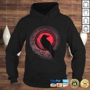 Hoodie Funny Viking Odin Ravens Huginn and Muninn Myth Graphic Men Women Gift TShirt