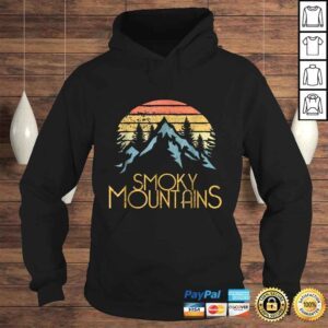 Hoodie Funny Vintage Great Smoky Mountains National Park GSMNP TShirt