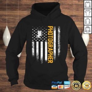 Hoodie Funny Vintage USA Photographer American Flag Photography Patriotic TShirt Gift