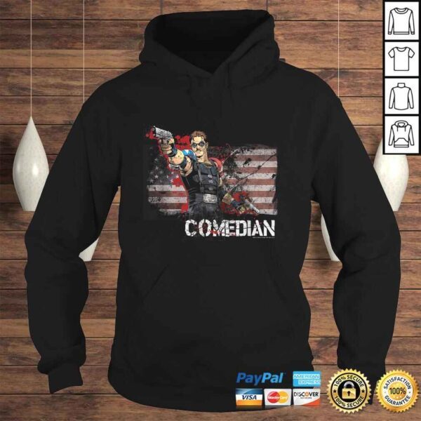 Funny Watchmen Comedian Shirt - Image 4