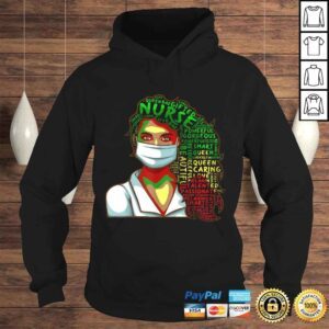 Hoodie Funny Womens Black Educated Registered NICU Nurse Black History TShirt Gift