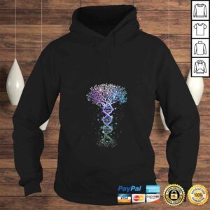 Hoodie Funny Womens DNA Tree Life Earth Genetics Biologist Science TShirt