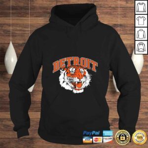 Hoodie Funny Womens Detroit Baseball Vintage Michigan Bengal Tiger Retro VNeck TShirt