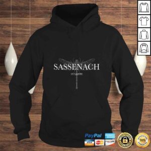 Hoodie Funny Womens Outlander Sassenach Dragon Fly Line ArGift Top