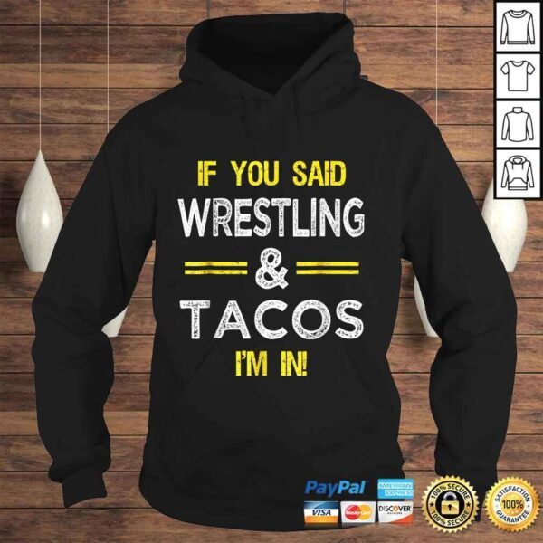 Funny Wrestling And Tacos Novelty Shirt Sports Gift - Image 4