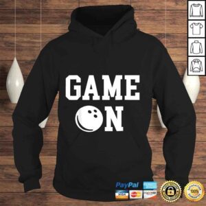 Hoodie GAME ON Shirt Bowling Ball Strike Spare Tenpin Set Sport