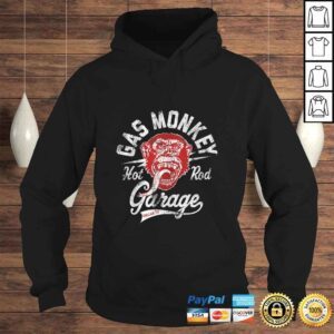 Hoodie Gas Monkey Hot Rod Garage Red Poster Shirt