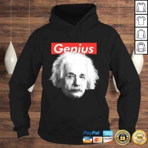 Hoodie Genius Supreme Style With Einstein Head Shirt