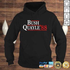 Hoodie George H W Bush Dan Quayle 88 Retro Campaign Shirt