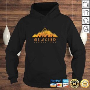 Hoodie Glacier National Park Retro TShirt