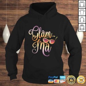 Hoodie Glamma Grandma Fashion Glamma Sunglasses Gift T Shirt