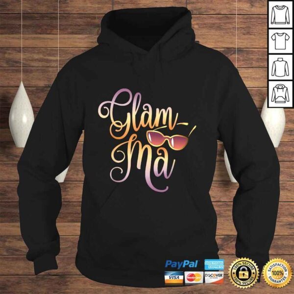 Glamma Grandma Fashion Glamma Sunglasses Gift T - Shirt - Image 4