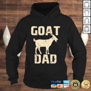 Hoodie Goat Dad Funny GoaTee Shirt