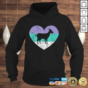 Hoodie Goat Gift For Women Girls Retro Cute Tee Shirt