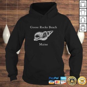 Hoodie Goose Rocks Beach Maine Shell TShirt