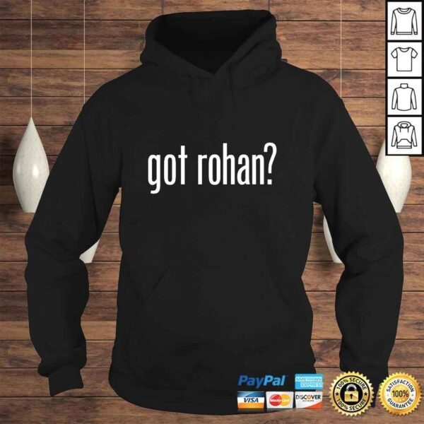 Got Rohan First Name Given Retro Gift Funny Tee Shirt - Image 4