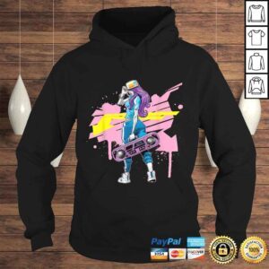 Hoodie Graffiti Boombox Girl Hip hop Shirt 1