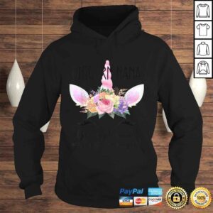 Hoodie Grandmothers Birthday Gift Shirt for Grandma Unicorn Nana