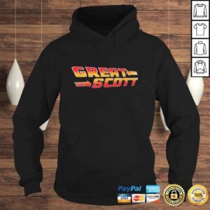 Hoodie Great Scott Funny Time Traveler Mad Scientist Parody Gift Top