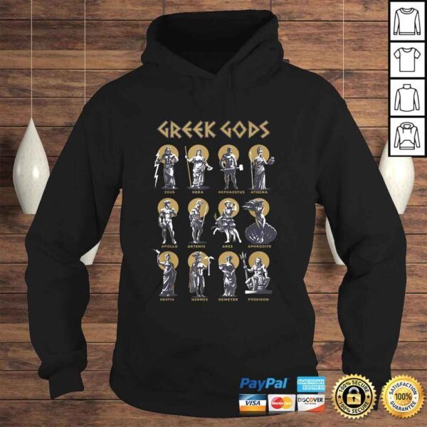 Greek Gods Greek Mithology Ancient Legends Shirt - Image 4