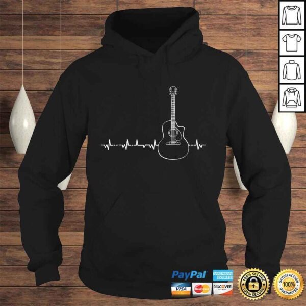 Guitar Heartbeat Pulse - Musical Theme TShirt Gift - Image 4