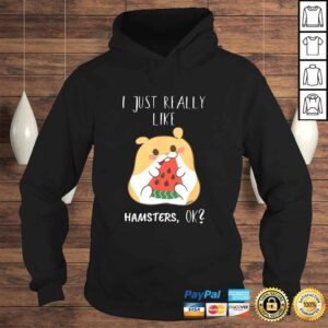 Hoodie Hamster Lover Kawaii Cute Really Like Hamsters Hamster TShirt