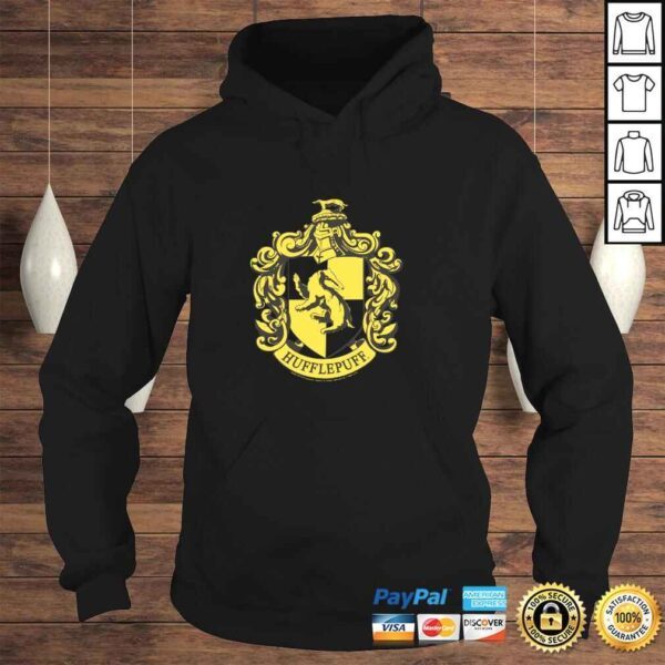 Harry Potter Hufflepuff Crest Pullover Hoodie - Image 4