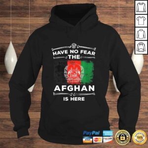 Hoodie Have No Fear The Afghan Is Here Halloween Afghanistan Flag TShirt