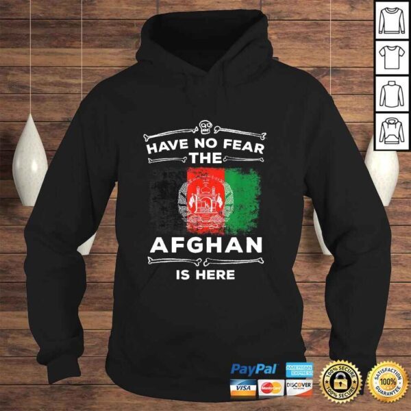 Have No Fear The Afghan Is Here Halloween Afghanistan Flag TShirt - Image 4