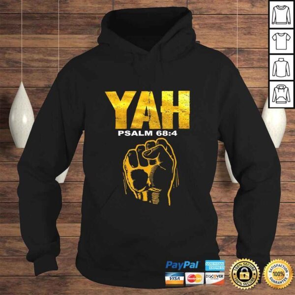 Hebrew Israelite Gold Yah Clothing Yahweh TShirt - Image 4