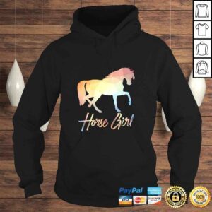 Hoodie Horse Girl shirt gifts Horseback Racing Riding Lover Youth TShirt