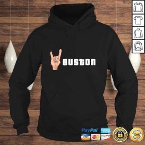 Hoodie Houston Ouston Hand Gesture Shirt For Houston Lovers Texas