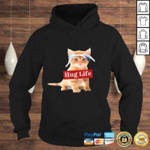 Hoodie Hug life kitty cat thug gansta kitten kitteh Shirt funny