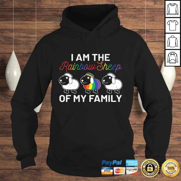 I Am The Rainbow Sheep Of My Family Im My LGBT Pride SupporGift Top - Image 4