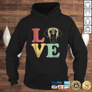 Hoodie I Love My English Mastiff Shirt Gifts for Dog Lovers