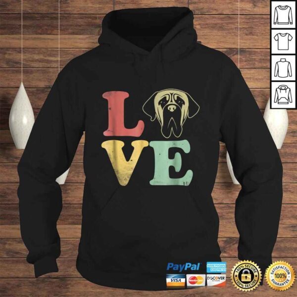 I Love My English Mastiff Shirt - Gifts for Dog Lovers - Image 4