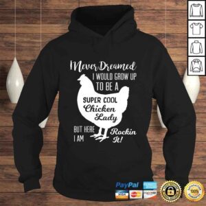 Hoodie I NEVER DREAMED ID BE A CRAZY CHICK LADY BY I AM ROCKING IGift Top