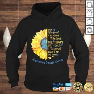 Hoodie I am the Storm Hashimotos Disease Warrior Shirt