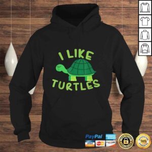 Hoodie I like Turtles Tortoise Sea Animal Funny Gift TShirt