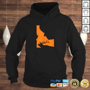 Hoodie Idaho State Elk Hunting Shirt