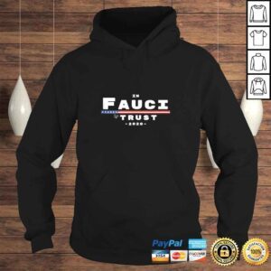 Hoodie In Fauci We Trust 2020 Classic American Flag Stars Stripes Tee Shirt