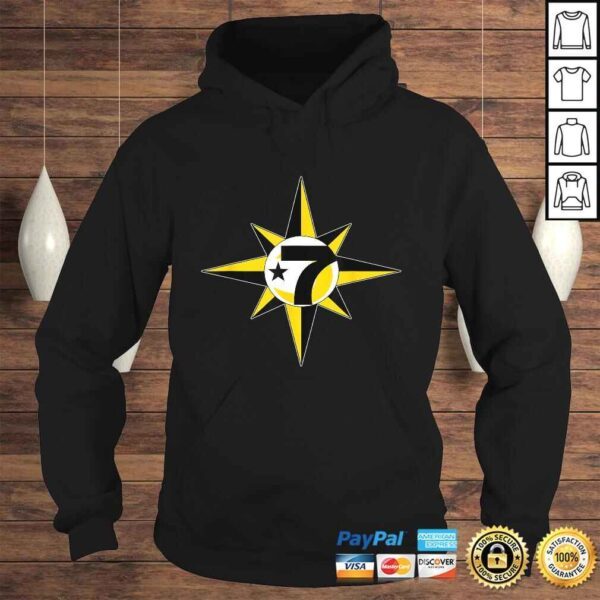 In the Name Of Allah 7 Logo Crescent Star 5 percent TShirt - Image 4