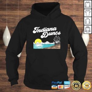 Hoodie Indiana Dunes National Park Retro Vintage 80s TShirt Gift