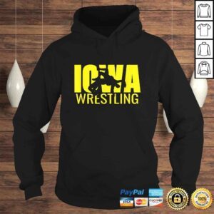 Hoodie Iowa Wrestling Freestyle Wrestler Gift The Hawkeye State Gift Top