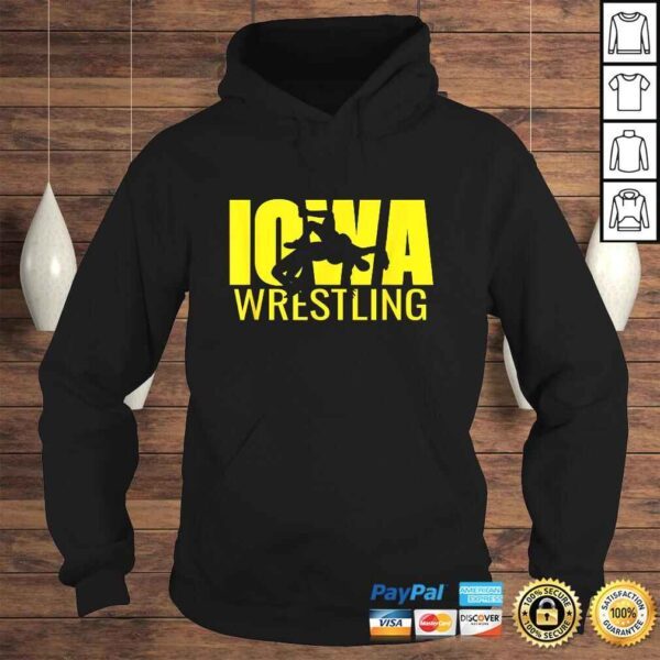 Iowa Wrestling Freestyle Wrestler Gift The Hawkeye State Gift Top - Image 4