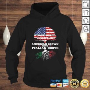 Hoodie Italy Roots Gift American Grown Italian Roots Italia Tee TShirt