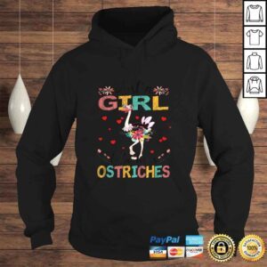 Hoodie Just A Girl Who Loves Ostriches Cute Tee TShirt