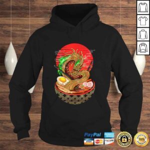 Hoodie Kawaii Ramen Shirt Funny Japanese Asian Noodles Dragon TShirt